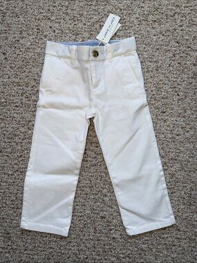 Janie and Jack White Chino Pants for Kids